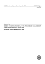 FAO Fisheries and Aquaculture Report No. 853