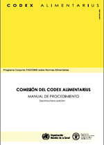 COMISI�N DEL CODEX ALIMENTARIUS Manual de procedimiento Decimoctava edici�n