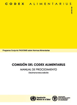 Comis�on del codex alimentarius manual de procedimiento - Decimonovena edic�on