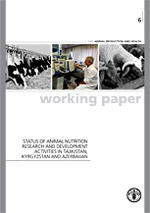 Status of animal nutrition research and development activities in Tajikistan,
Kyrgyzstan and Azerbaijan