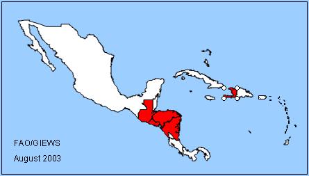 Central America Map