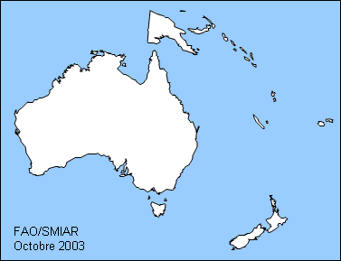 Oceania Map