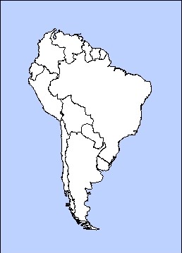 South America Map