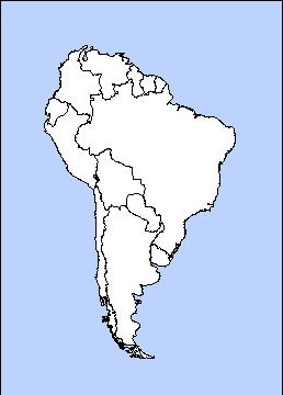 South America Map