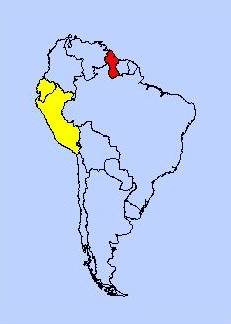 South America Map