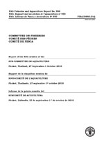 FAO Fisheries and Aquaculture Report, FAO, Rapport sur les p�ches et l�aquaculture, FAO, Informe de Pesca y Acuicultura No 950