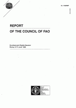  REPORT OF THE COUNCIL OF FAO 