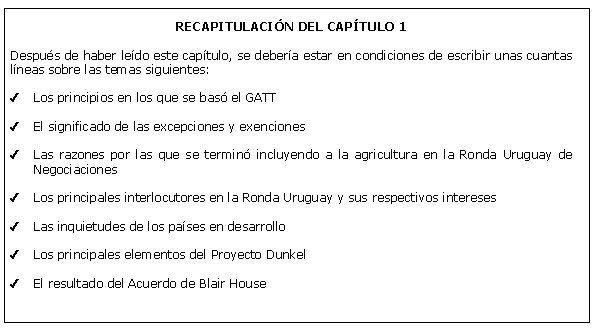RECAPITULACI�N DEL CAP�TULO 1