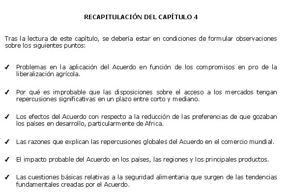 RECAPITULACI�N DEL CAP�TULO 4 (W7814S31) (54K)