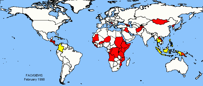 Carte sensible du monde