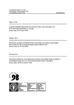 Report of AD HOC EXPERT MEETING ON INDICATORS AND CRITERIA OF
SUSTAINABLE SHRIMP CULTURE
Rome, Italy, 28-30 April 1998