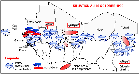 Carte sensible du Sahel