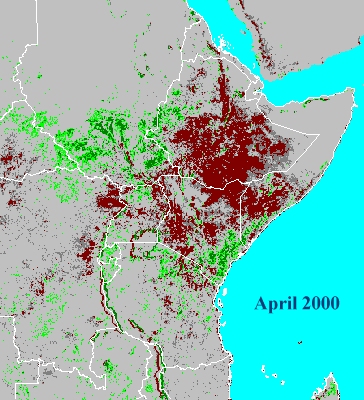 April 2000 (NDVI data)