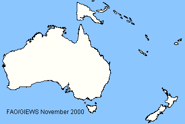 Oceania sensitive map