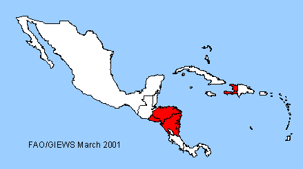 Central America Map