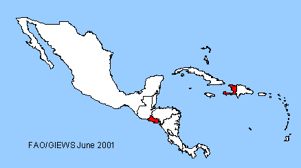 Central America Map