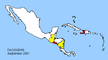 Central America Map