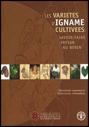 Couverture - Les Vari&eacute;t&eacute;s d'Igname Cultiv&eacute;es: Savoir-faire Paysan au  B&eacute;nin