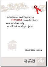 Pocketbook on integrating HIV/AIDS considerations into food security and livelihoods projects - Cover