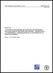 FAO, Rapport sur les p&ecirc;ches no 732