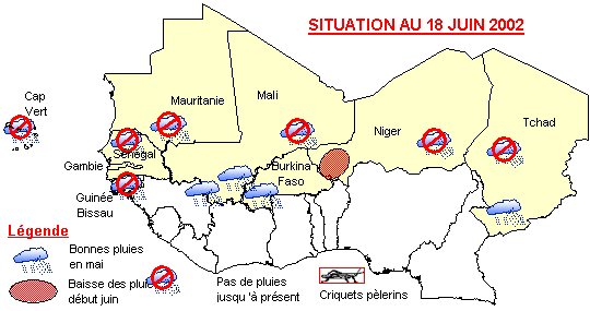 Carte sensible du Sahel