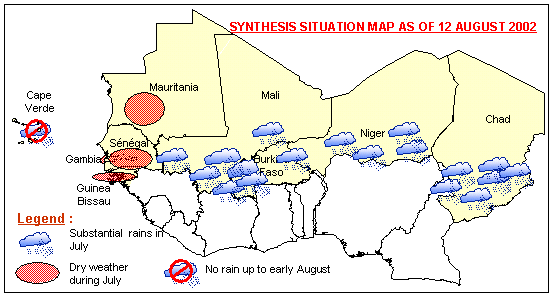 Sensitive Map of the Sahel countries