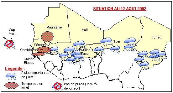 Carte sensible du Sahel
