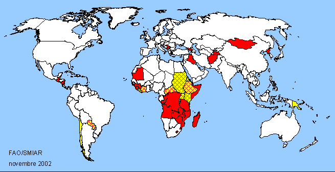 Carte sensible du monde