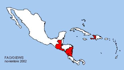 Central America Map