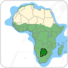 Geographical situation of Botswana