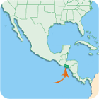 Geographical situation of El Salvador