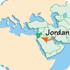 Geographical situation of Jordan
