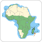Geographical situation of Madagascar