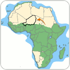 Geographical situation of Niger