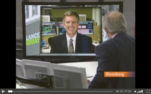 David Dawe on Bloomberg TV