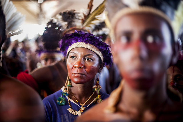 Mujer indígena de Brasil Mujer indígena de Brasil