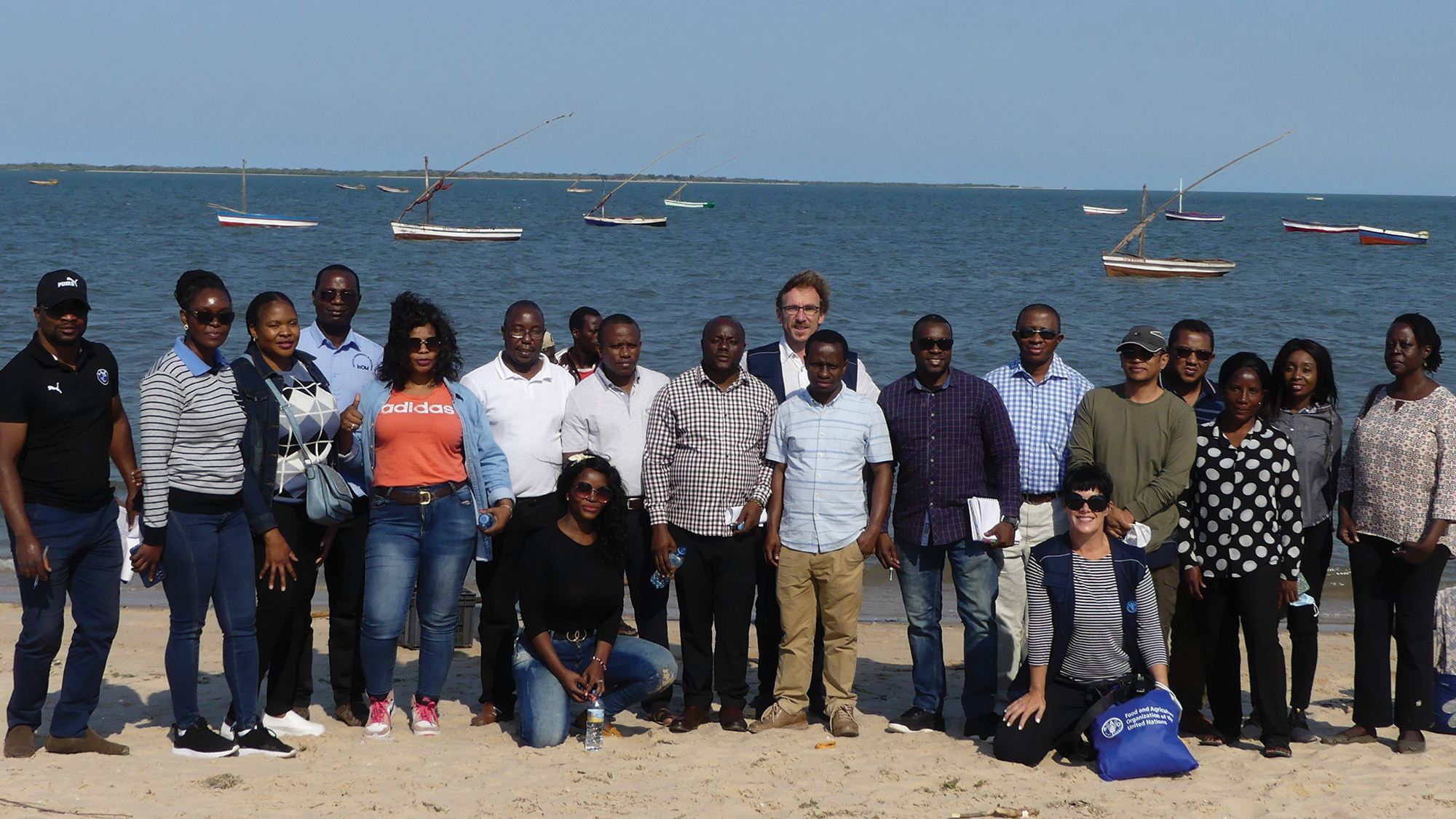 Participants at the training of trainers course in Maputo, Mozambique in August 2022