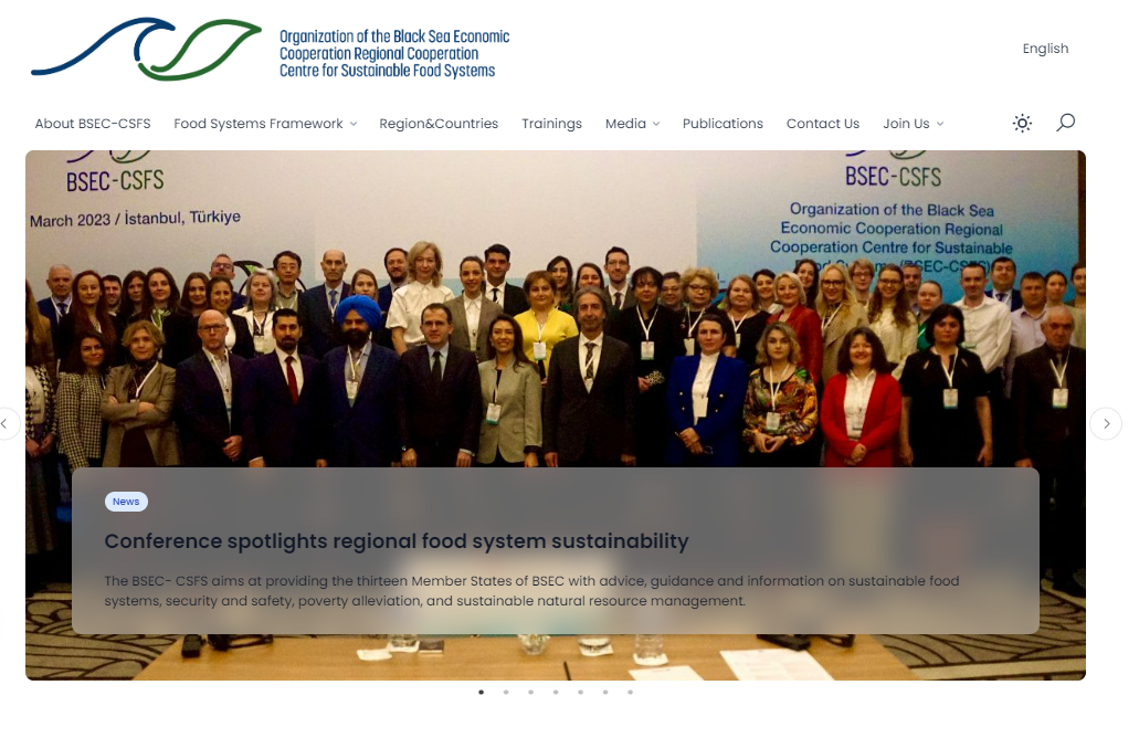 New website advances sustainable food systems in the Black Sea region