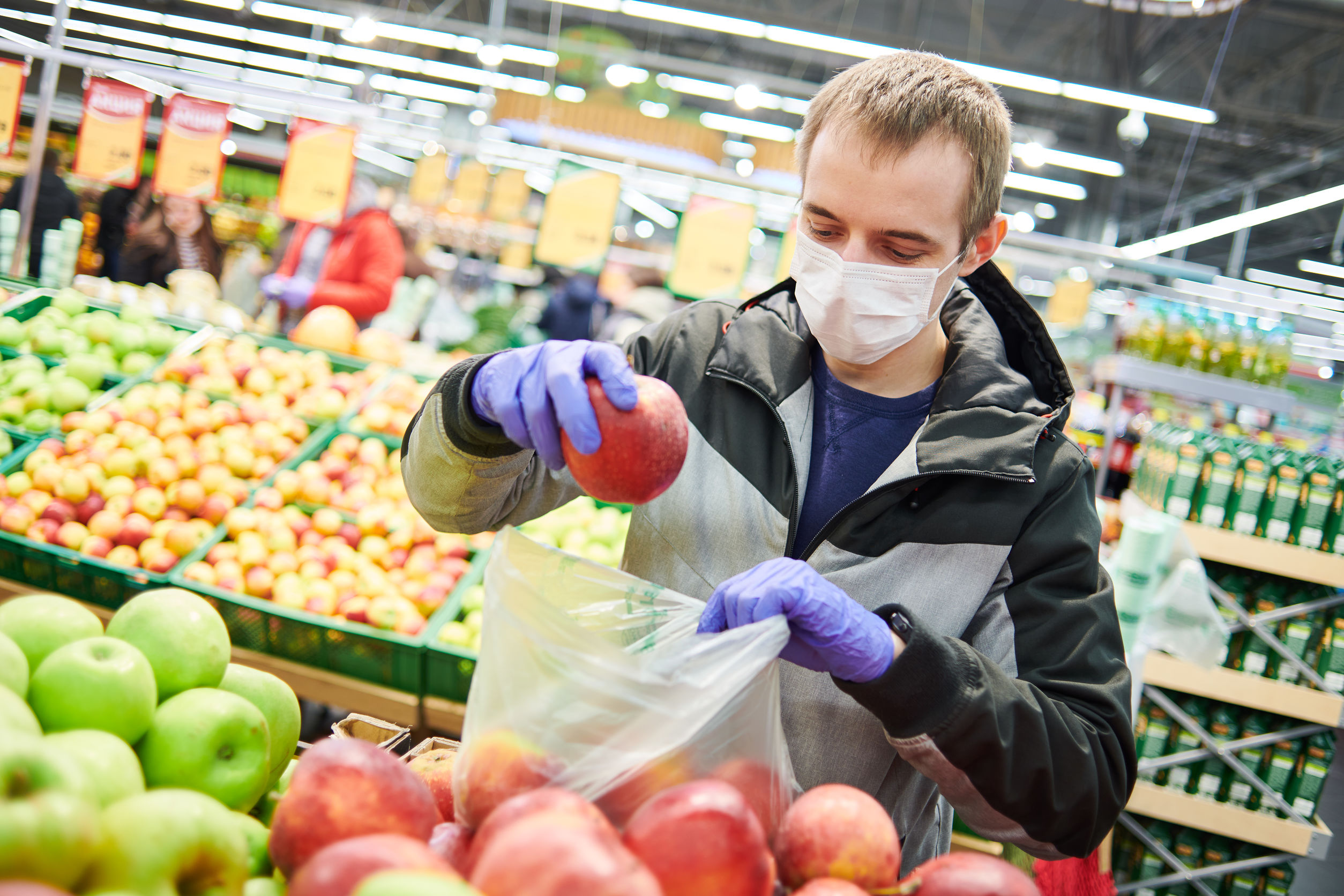 Membeli makanan sehat saat pandemi korona