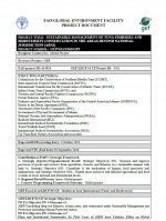 Project document: Sustainable Management of Tuna Fisheries and Biodiversity Conservation in the Areas Beyond National Jurisdiction (ABNJ)