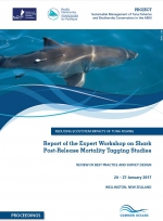 Report of the Expert Workshop on Shark Post-Release Mortality Tagging Studies