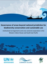 Governance of areas beyond national jurisdiction for biodiversity conservation and sustainable use: Institutional arrangements and cross-sectoral cooperation in the Western Indian Ocean and South East Pacific 