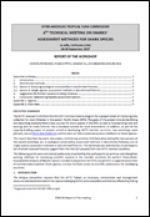 Report of IATTC 6th Technical meeting on sharks: Assessment methods for shark species