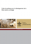 Policy framework for dairy development in Senegal