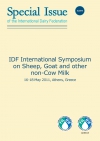 IDF International Symposium on Sheep, Goat and other non-Cow Milk