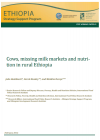 Cows, missing milk markets and nutrition in rural Ethiopia