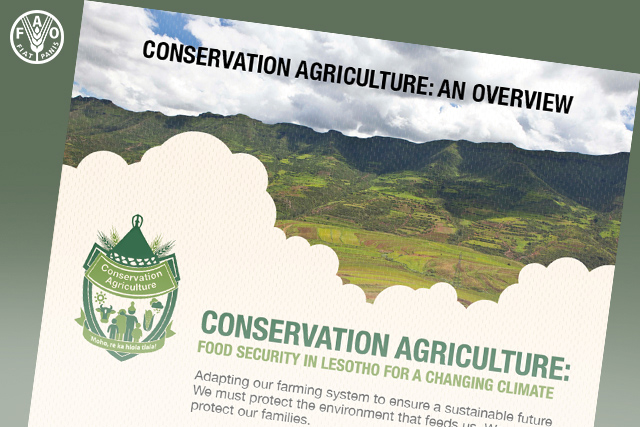 Conservation agriculture: an overview - INFOGRAPHIC