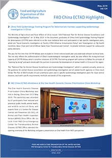 FAO ECTAD China Highlights May 2019