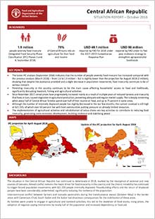 Central African Republic - Situation report October 2018
