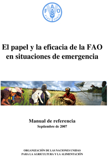 El papel y la eficacia de la FAO en situaciones de emergencia